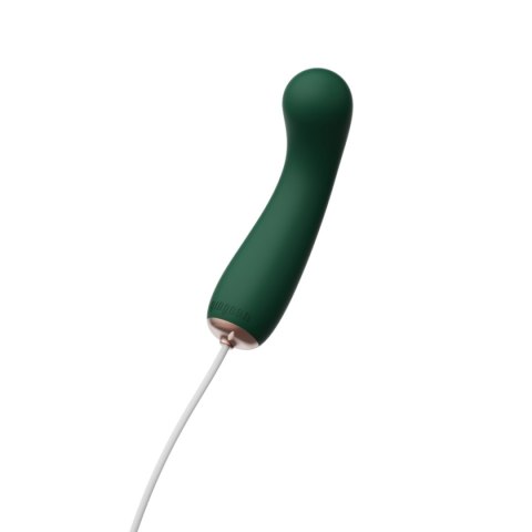 Qingnan No. 1 Super Soft G-spot Vibrator Green Qingnan No. 1 Super Soft G-spot Vibrator Green