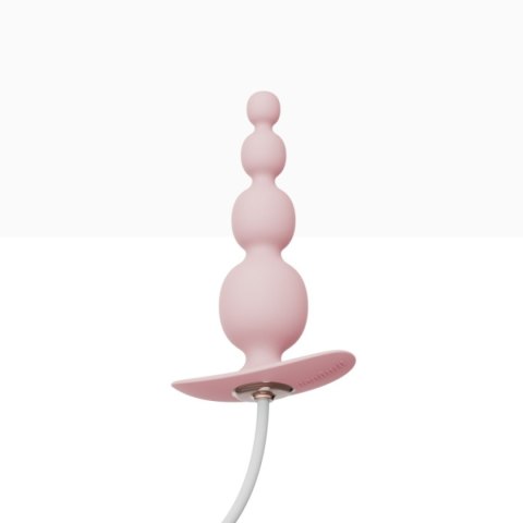 Qingnan No.8 Mini Vibrating Anal Beads Pink Qingnan No.8 Mini Vibrating Anal Beads Pink