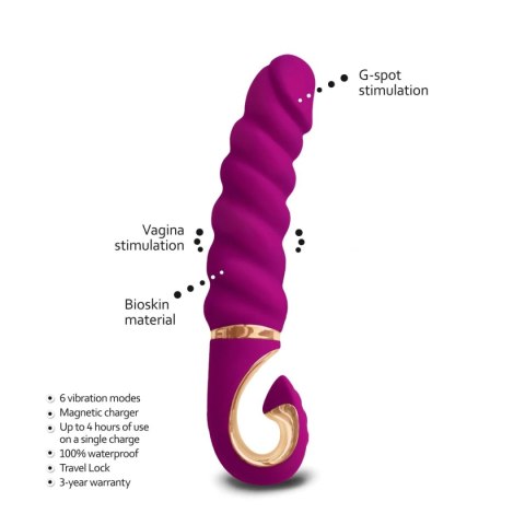 Wibrator GVibe Gjack Mini Sweet Raspberry Wibrator GVibe Gjack Mini Sweet Raspberry
