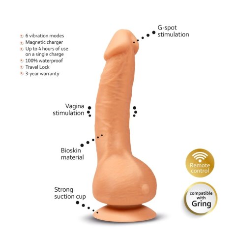 Wibrator Greal mini Flesh Wibrator Greal mini Flesh