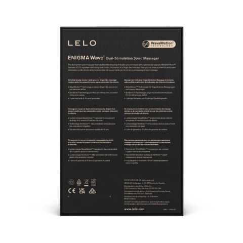 Lelo Enigma Wave Black Lelo Enigma Wave Black
