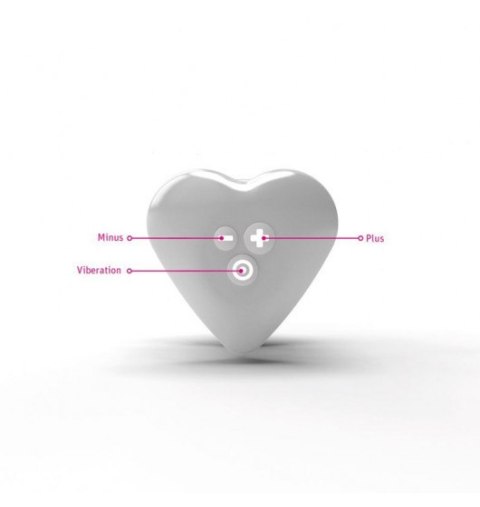 Mystim Heart's Desire Lay-on Vibrator, rose Mystim Heart's Desire Lay-on Vibrator, rose