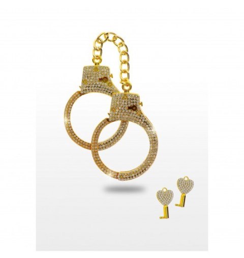 Taboom Diamond Wrist Cuffs Gold Taboom Diamond Wrist Cuffs Gold