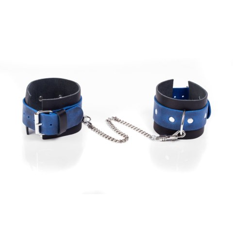 Whips Kajdanki Crazy Horse Blue L Whips Kajdanki Crazy Horse Blue L