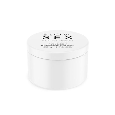 Bijoux Indiscrets Slow Sex Full Body Massage Candle 50g Bijoux Indiscrets Slow Sex Full Body Massage Candle 50g