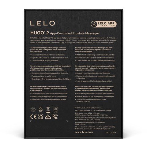 Lelo Hugo 2 Black Lelo Hugo 2 Black