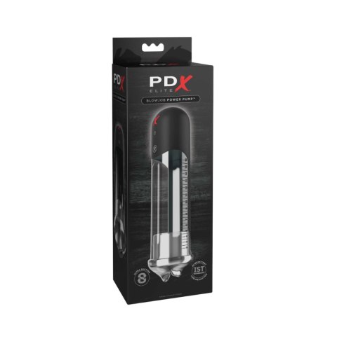 Masturbator Pipedream PDX Elite Blowjob Power Pump Clear Masturbator Pipedream PDX Elite Blowjob Power Pump Clear