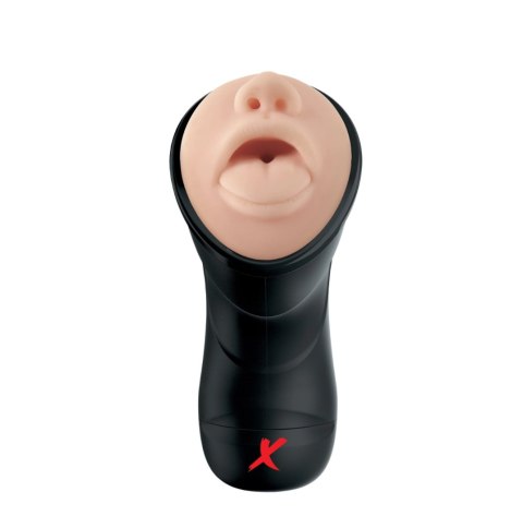 Masturbator Pipedream PDX Elite Deep Throat Vibrating Stroke Light Light Masturbator Pipedream PDX Elite Deep Throat Vibrating Stroke Light Light