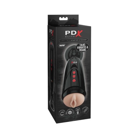 Masturbator Pipedream PDX Elite Dirty Talk Starter Stroker Light Masturbator Pipedream PDX Elite Dirty Talk Starter Stroker Light