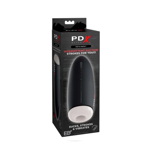 Masturbator Pipedream PDX Elite Fap-O-Matic Black Masturbator Pipedream PDX Elite Fap-O-Matic Black