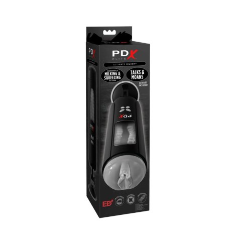 Masturbator Pipedream PDX Elite Ultimate Milker Clear Masturbator Pipedream PDX Elite Ultimate Milker Clear