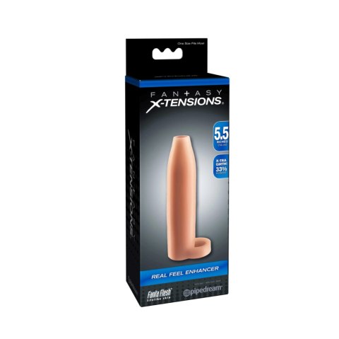 Nakładka na penisa Pipedream Fantasy X-Tensions Real Feel Enhancer Light Nakładka na penisa Pipedream Fantasy X-Tensions Real Feel Enhancer Light