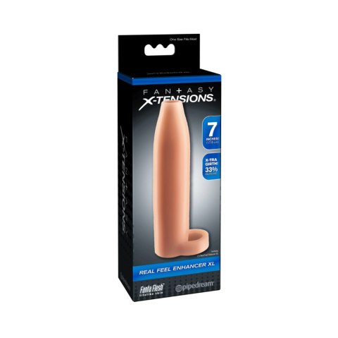 Nakładka na penisa Pipedream Fantasy X-tensions Real Feel® Enhancer XL Nakładka na penisa Pipedream Fantasy X-tensions Real Feel® Enhancer XL