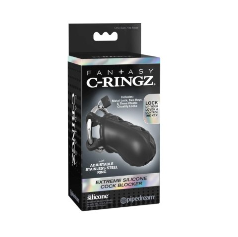 Pipedream Fantasy C-Ringz Extreme Silicone Cock Blocker Pipedream Fantasy C-Ringz Extreme Silicone Cock Blocker