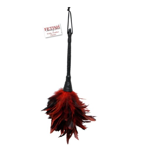 Pipedream Fetish Fantasy Series Frisky Feather Duster Red Pipedream Fetish Fantasy Series Frisky Feather Duster Red