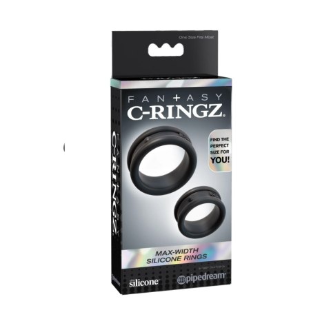 Silikonowe pierścienie Pipedream Fantasy C-Ringz Max-Width Silicone Rings Silikonowe pierścienie Pipedream Fantasy C-Ringz Max-Width Silicone Rings