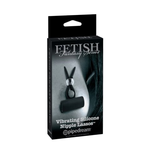 Wibrujące zaciski na sutki Pipedream Fetish Fantasy Series Vibrating Silicone Nipple Lassos Limited Edition Wibrujące zaciski na sutki Pipedream Fetish Fantasy Series Vibrating Silicone Nipple Lassos Limited Edition