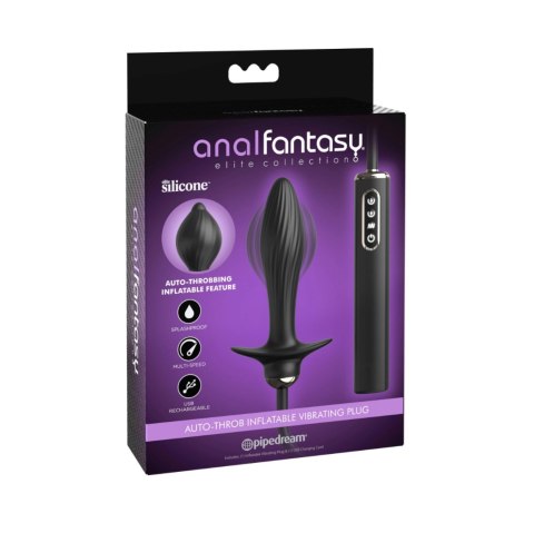 Wibrujący korek analny Pipedream Auto-Throb Inflatable Vibrating Plug Wibrujący korek analny Pipedream Auto-Throb Inflatable Vibrating Plug