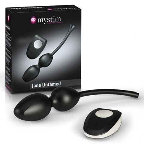 Kulki gejszy do elektrostymulacji z wibracjami Mystim Jane Untamed Geisha Balls Vibe Kulki gejszy do elektrostymulacji z wibracjami Mystim Jane Untamed Geisha Balls Vibe