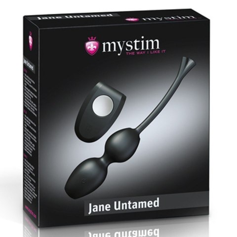 Kulki gejszy do elektrostymulacji z wibracjami Mystim Jane Untamed Geisha Balls Vibe Kulki gejszy do elektrostymulacji z wibracjami Mystim Jane Untamed Geisha Balls Vibe
