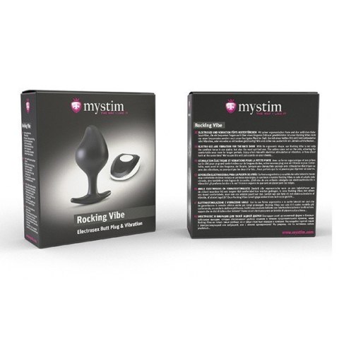 Mystim Buttplug Rocking Force Vibe Mystim Buttplug Rocking Force Vibe