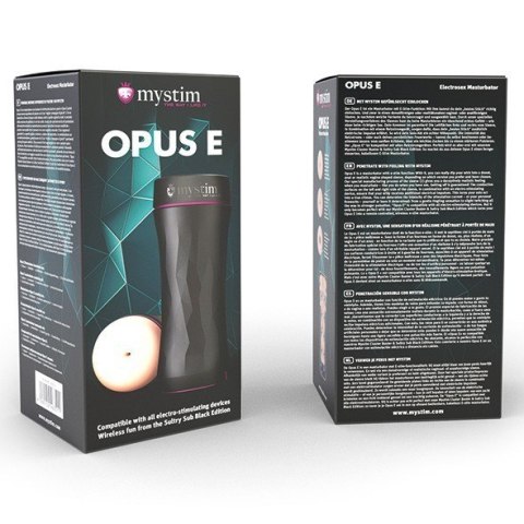 Mystim Opus E Masturbator Anus elektro-masturbator odbyt Mystim Opus E Masturbator Anus elektro-masturbator odbyt