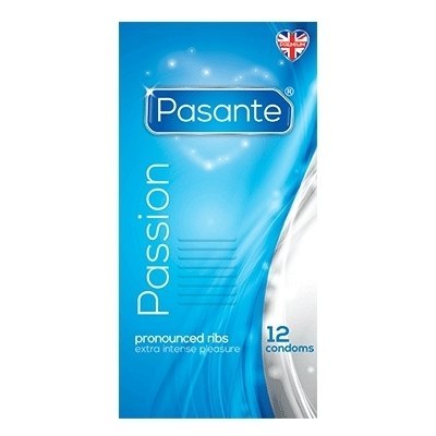 Pasante - Ribbed / Passion (1 op. / 12 szt) Pasante - Ribbed / Passion (1 op. / 12 szt)