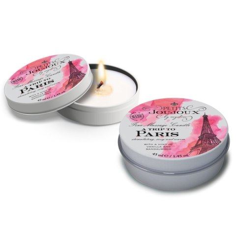 Petits Joujoux Fine Massage Candles - A trip to Paris (33 g) Petits Joujoux Fine Massage Candles - A trip to Paris (33 g)