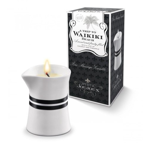 Petits Joujoux Fine Massage Candles - A trip to Waikiki Beach (120 g) Petits Joujoux Fine Massage Candles - A trip to Waikiki Beach (120 g)