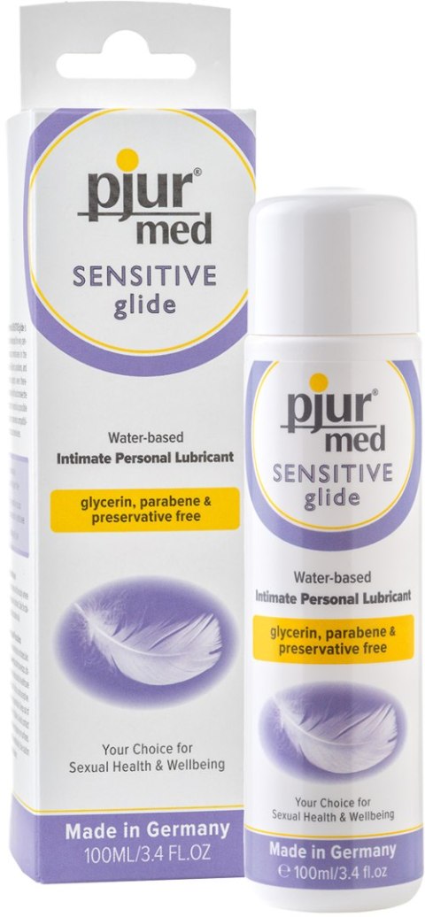 Pjur med SENSITIVE Glide Waterbased 100 ml Pjur med SENSITIVE Glide Waterbased 100 ml