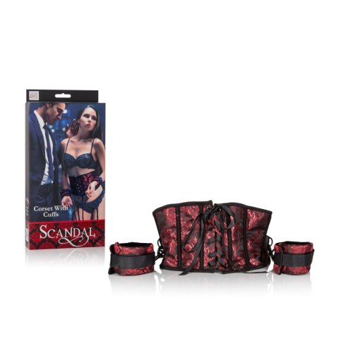 SCANDAL CORSET WITH CUFFS SCANDAL CORSET WITH CUFFS