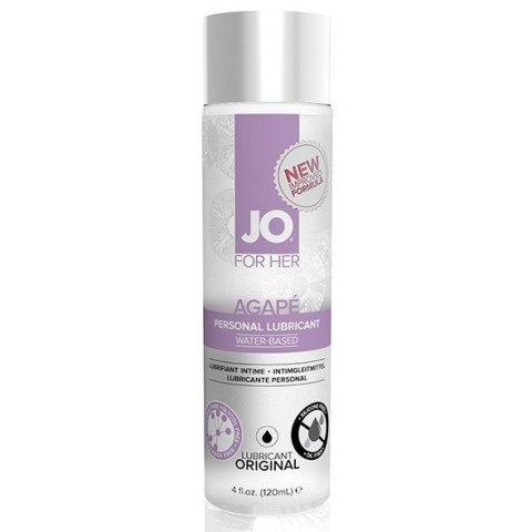 System JO For Her Agape Lubricant 120ml System JO For Her Agape Lubricant 120ml