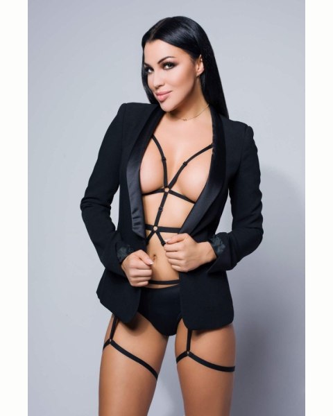 Vanessa black body harness Vanessa black body harness