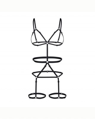 Vanessa black body harness