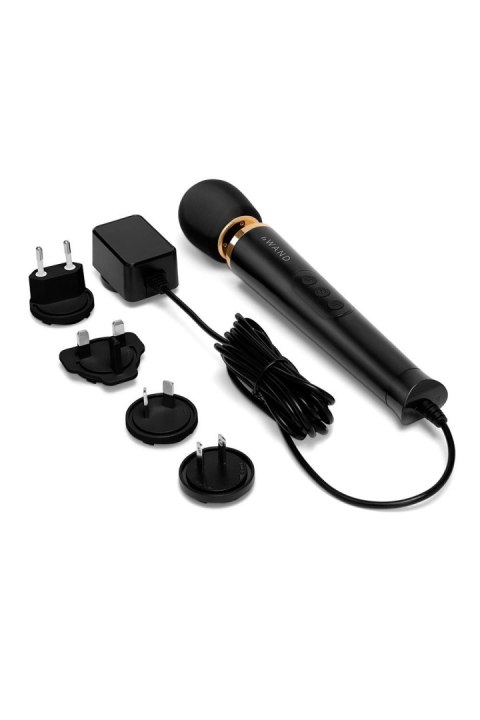 Masażer do ciała LE WAND POWERFUL PETITE PLUG IN BLACK Masażer do ciała LE WAND POWERFUL PETITE PLUG IN BLACK
