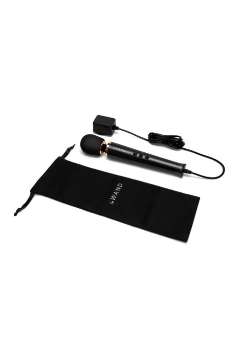 Masażer do ciała LE WAND POWERFUL PETITE PLUG IN BLACK Masażer do ciała LE WAND POWERFUL PETITE PLUG IN BLACK