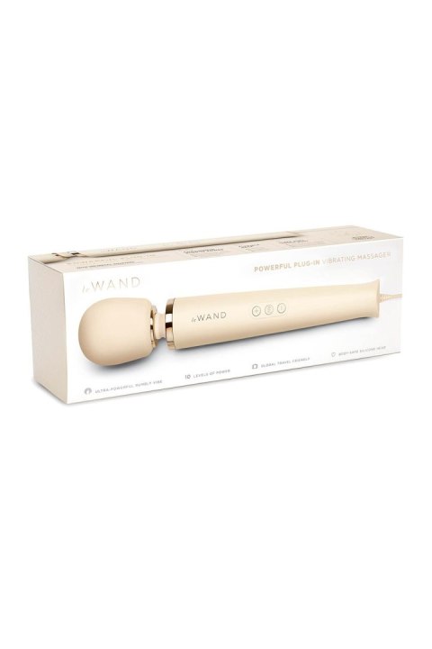 Masażer wibracyjny LE WAND PLUGIN CREAM Masażer wibracyjny LE WAND PLUGIN CREAM