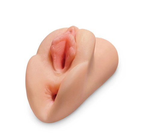 Masturbator Pipedream PDX Plus Perfect Pussy Double Stroker Light Masturbator Pipedream PDX Plus Perfect Pussy Double Stroker Light