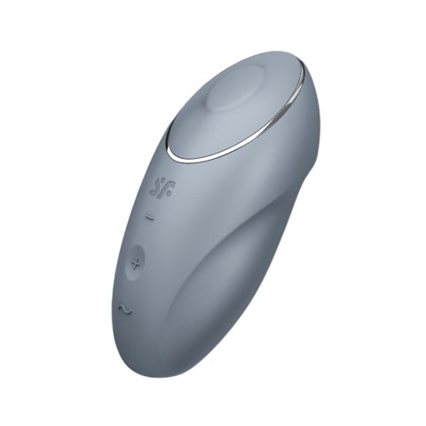 Satisfyer Tap & Climax 1 niebieskoszary Satisfyer Tap & Climax 1 niebieskoszary