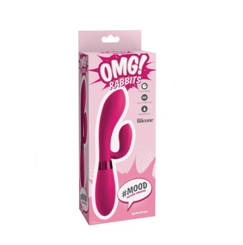 Wibrator Pipedream OMG! #Mood Silicone Vibrator Pink Wibrator Pipedream OMG! #Mood Silicone Vibrator Pink