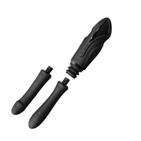 Zalo SESH Compact Sex Machine Obsidian Black