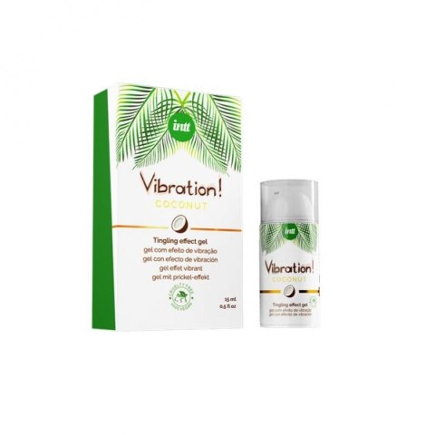 Żel Vibration Coconut Oil Vegan 15ml Żel Vibration Coconut Oil Vegan 15ml