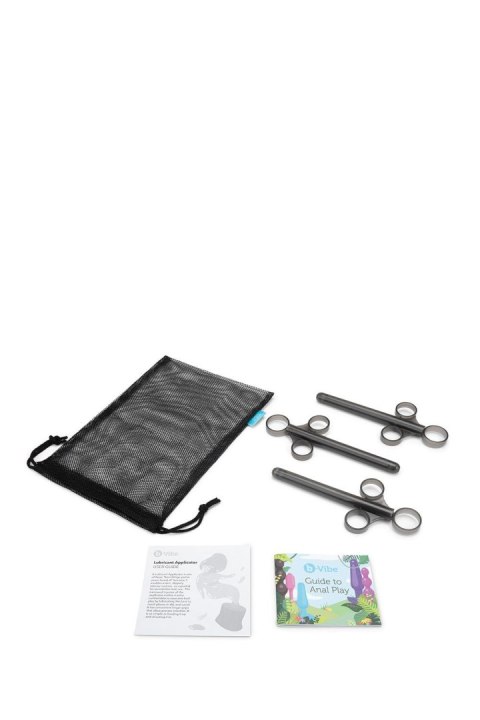 B-VIBE LUBRICANT APPLICATOR 3-PACK SET B-VIBE LUBRICANT APPLICATOR 3-PACK SET