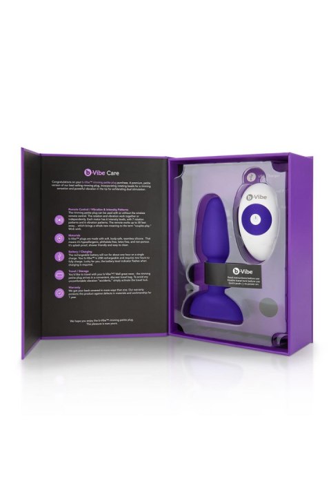 B-VIBE RIMMING PETITE PURPLE B-VIBE RIMMING PETITE PURPLE