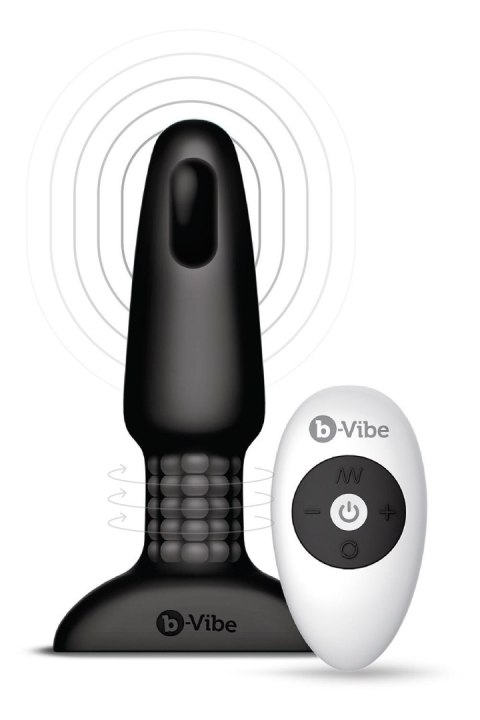 B-VIBE RIMMING PLUG 2 BLACK B-VIBE RIMMING PLUG 2 BLACK