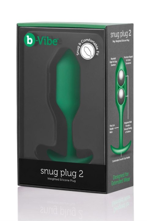 B-VIBE SNUG PLUG 2 GREEN B-VIBE SNUG PLUG 2 GREEN