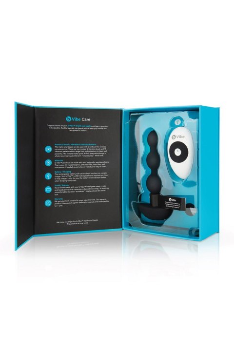 B-VIBE TRIPLET ANAL BEADS BLACK B-VIBE TRIPLET ANAL BEADS BLACK