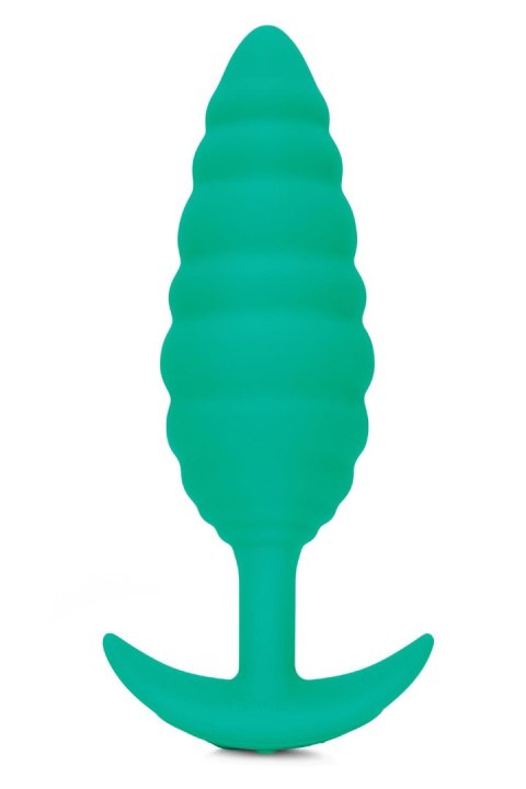B-VIBE TWIST TEXTURE PLUG GREEN B-VIBE TWIST TEXTURE PLUG GREEN