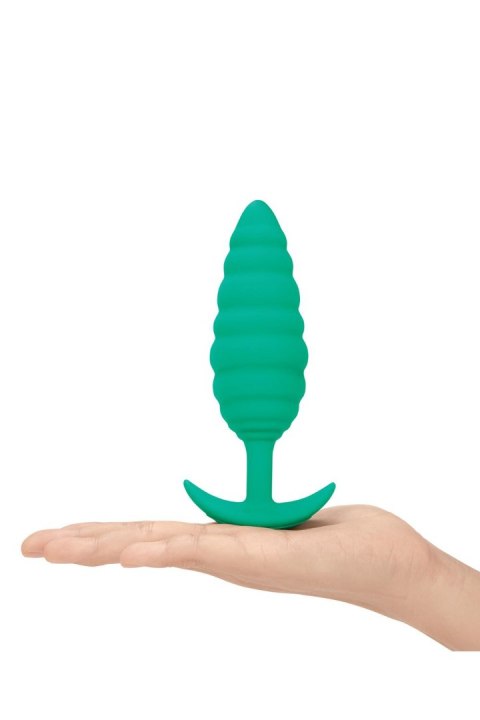 B-VIBE TWIST TEXTURE PLUG GREEN B-VIBE TWIST TEXTURE PLUG GREEN