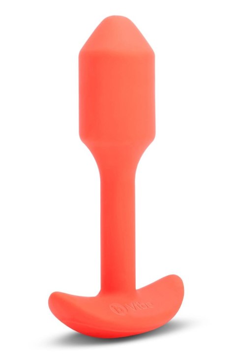 B-VIBE VIBRATING SNUG PLUG 1 ORANGE B-VIBE VIBRATING SNUG PLUG 1 ORANGE